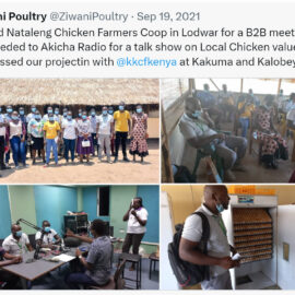 Poultry Farmers training in Lodwar