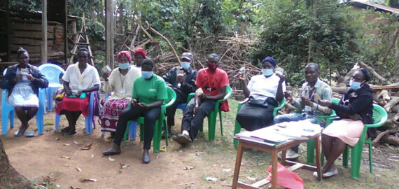 Vihiga county kienyeji improved chicken farmers getting trained by ziwani poultry